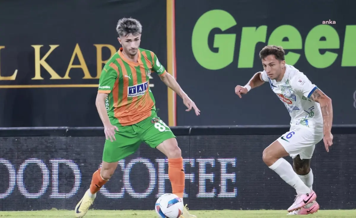 Alanyaspor, Rizespor’u 1-0 Yendi
