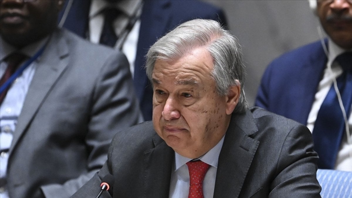 BM Genel Sekreteri Antonio Guterres’ten İsrail’e tepki