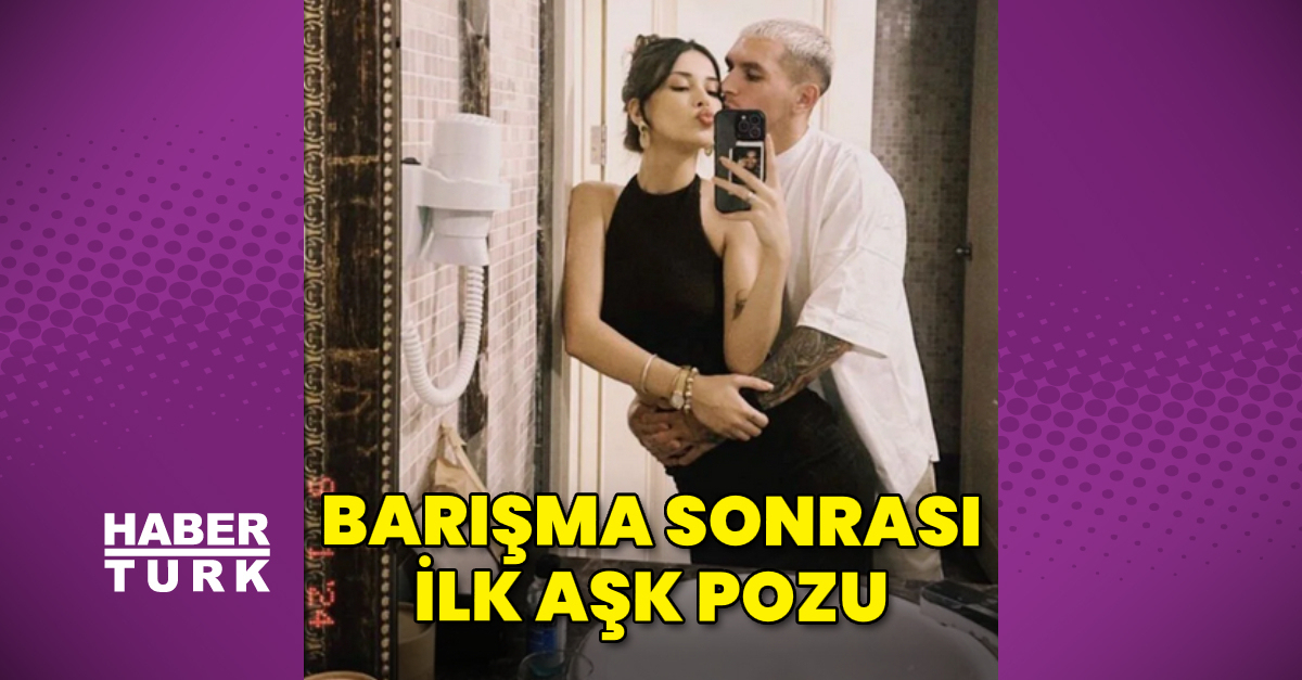 Devrim Özkan ile Lucas Torreira’dan aşk pozu