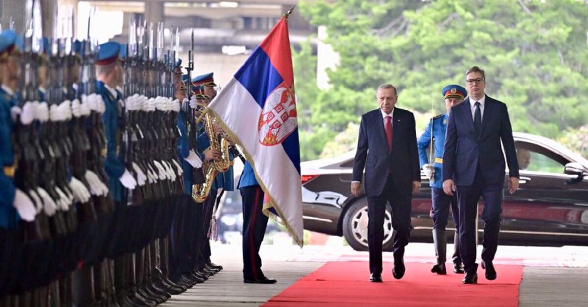 Cumhurbaşkanı Recep Tayyip Erdoğan, Sırbistan’da