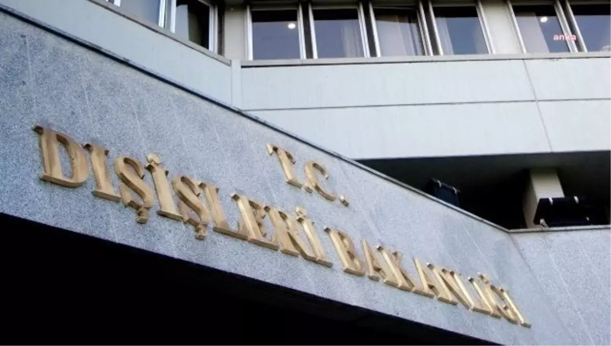Dışişleri Bakanlığı’ndan İsrail’e Tepki