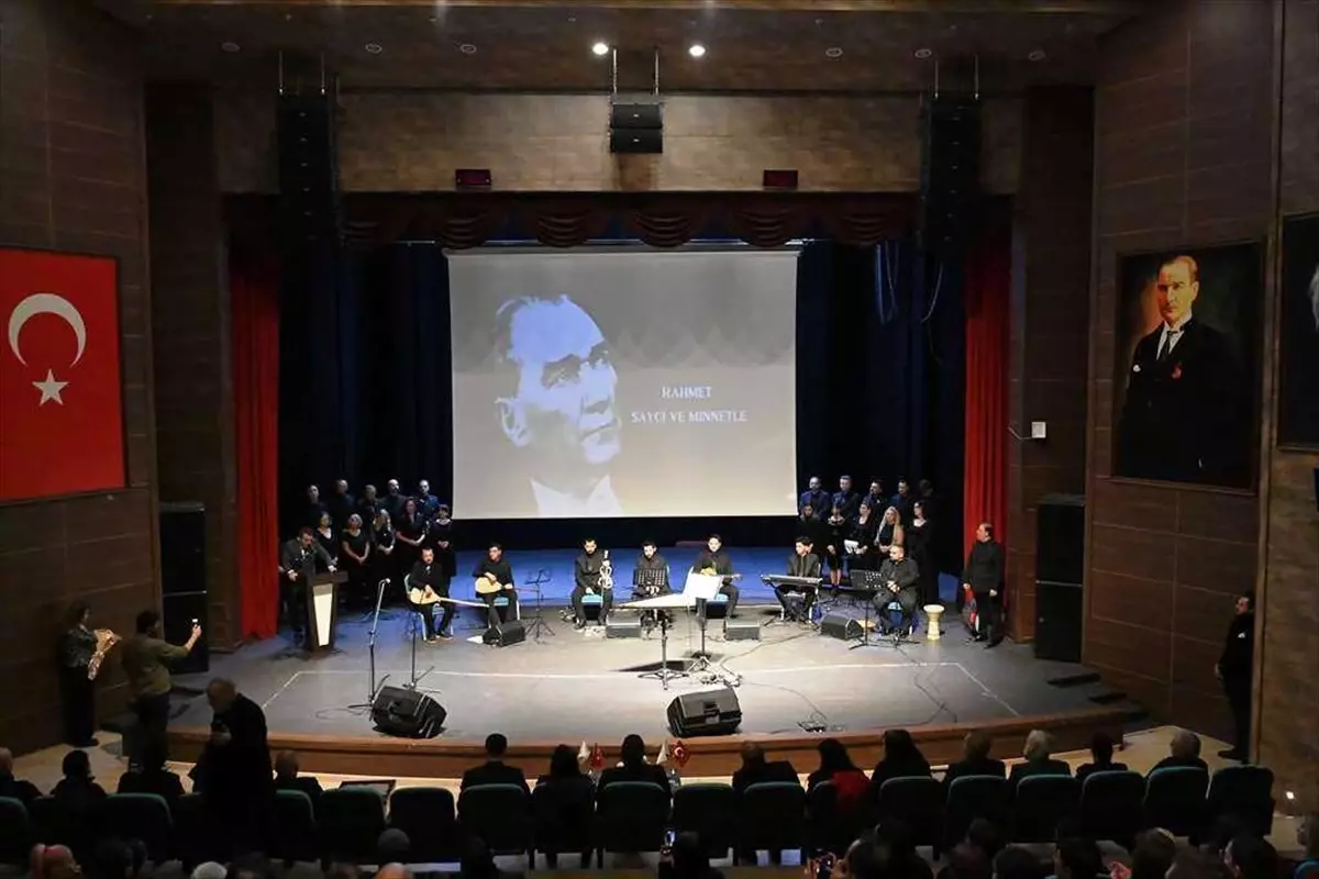 Atatürk’ü Anma Günü’nde Konser