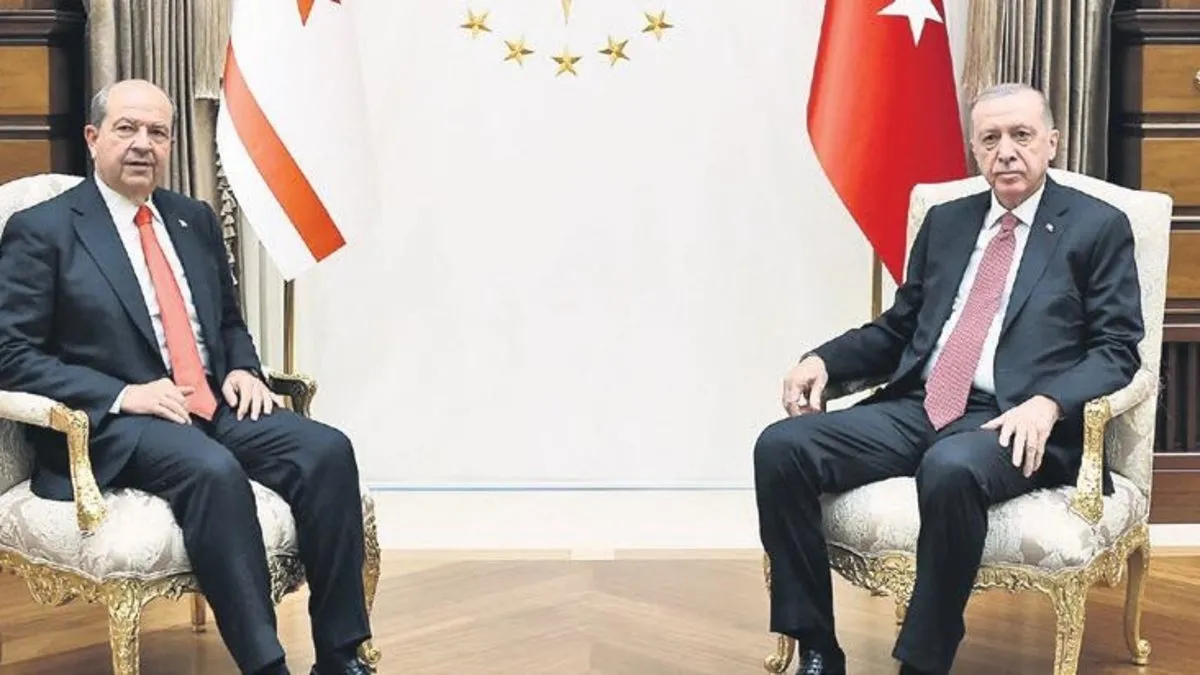 Ersin Tatar’la görüştü